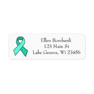 Myasthenia Gravis Awareness Ribbon-Adresse