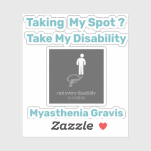Myasthenia Gravis Bewusstsein Aufkleber