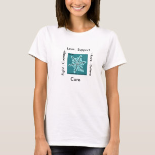 Myasthenia Gravis Bewusstseins-Damen-T-Shirt T-Shirt
