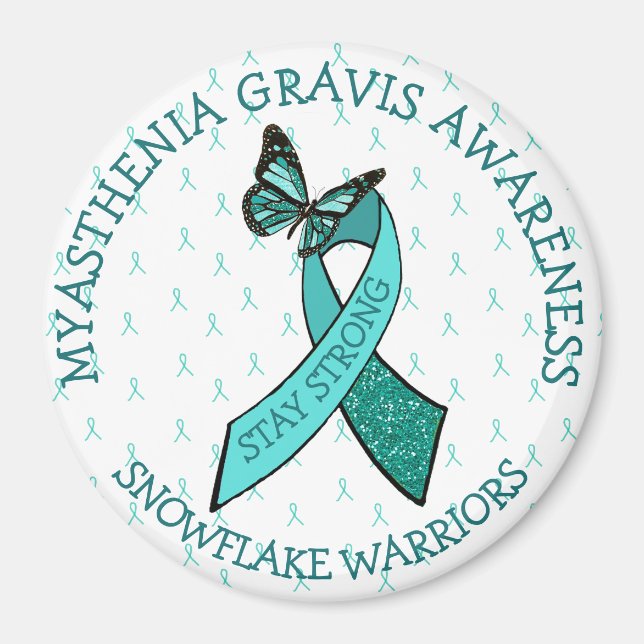 Myasthenia Gravis Bleibe starkes Sensibilisierungs Magnet (Vorne)
