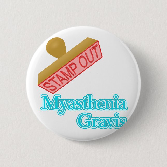 Myasthenia Gravis Button (Vorderseite)