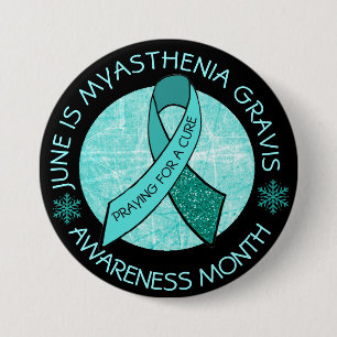 Myasthenia Gravis Gebet für eine Heilung Button
