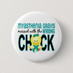 Myasthenia Gravis verwirrt mit falschem Küken Button