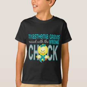 Myasthenia Gravis verwirrt mit falschem Küken T-Shirt