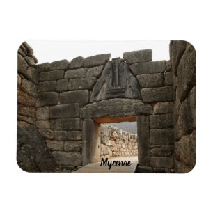 Mycenae Löwe-Tor Magnet