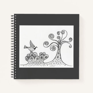 Mycénienne Grec Inspiré Paysage & Carnet d'oiseaux