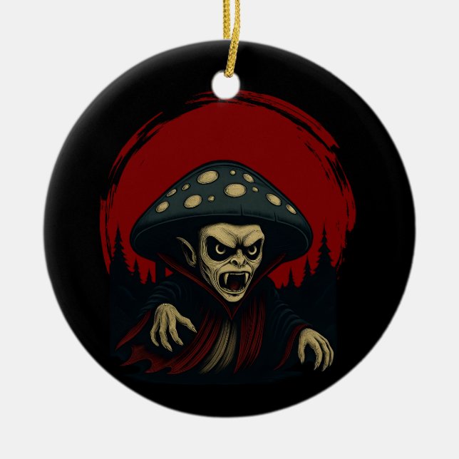 MycoVamp-Bleding-Zahnfungi Keramik Ornament (Vorne)