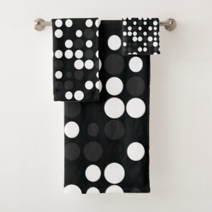 Mydeas Black & White Gray Little Retro Dots