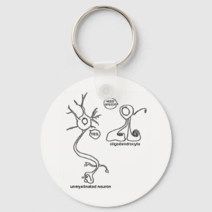Myelin Pusher Schlüsselanhänger