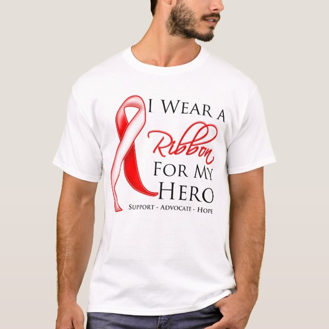 Myelodysplastic Syndrome trage ich ein Band für T-Shirt (Vorderseite)