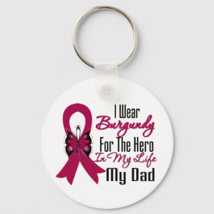 Myeloma-Band-Held mein Vati Schlüsselanhänger