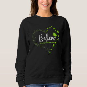 Myelzelllymphome Butterfly-Bewusstsein Sweatshirt