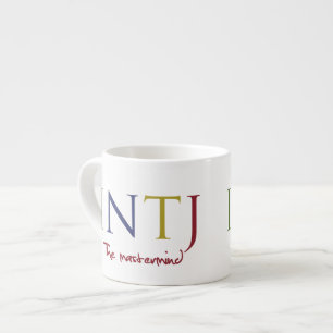 Myers-Briggs INTJ - Expresso für das Genie Espressotasse