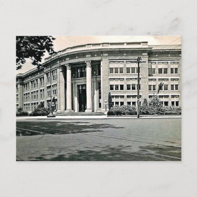 Myers High School Wilkes-Barre Pa. Postkarte (Vorderseite)