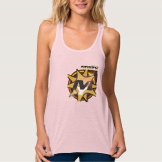 MYETV Frauenflowy-Rücklauf-Tank-Top (rosa) Tank Top