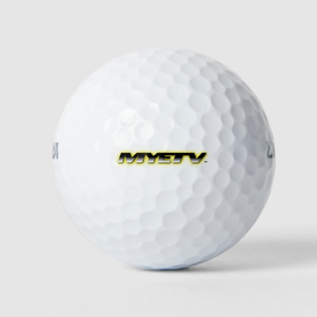 MYETV Golf Ball (Vorderseite)