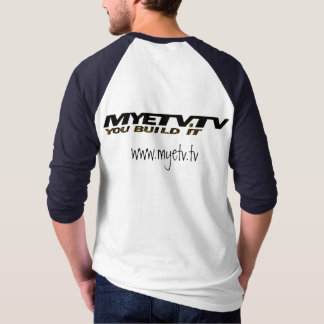 MYETV's Men's Basic 3/4 Sleeve Raglan T - Shirt