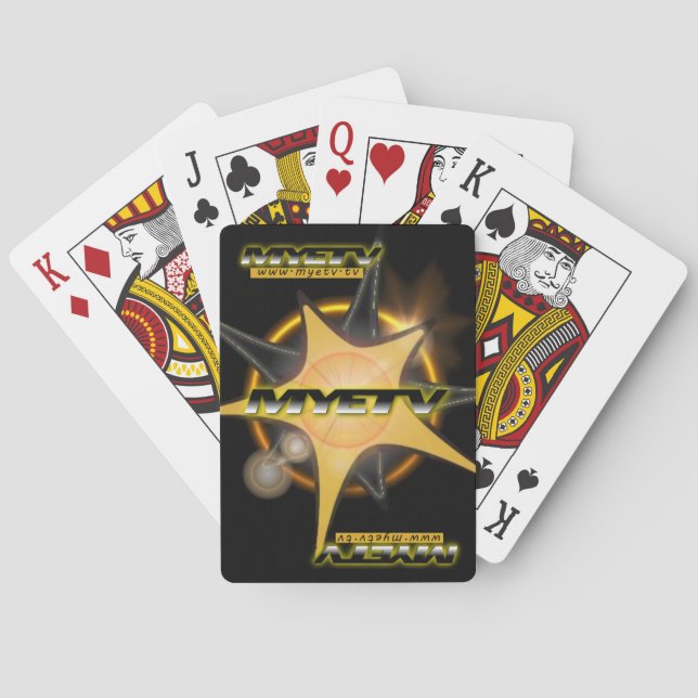 MYETV's Poker Cards PRO Spielkarten (Rückseite)