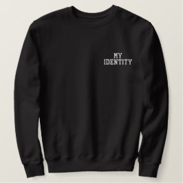 MyIdentity Herren Kapuzenpullover Sweatshirts Schw