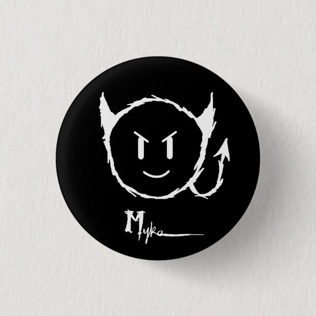 Myke Knopf Button (Vorderseite)