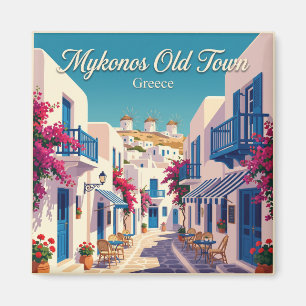 Mykonos Altstadt (Chora) Griechenland Magnet