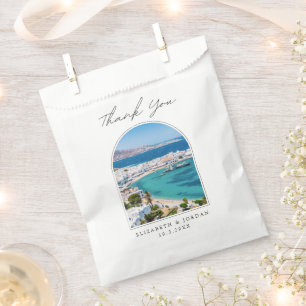 Mykonos Gastgeschenk Hochzeit Griechenland Foto Vi Geschenktütchen