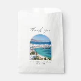 Mykonos Gastgeschenk Hochzeit Griechenland Foto Vi Geschenktütchen