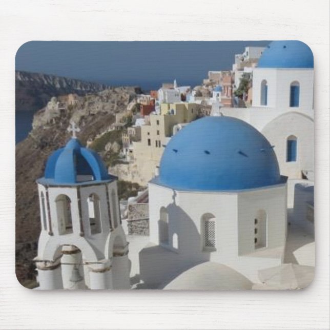 Mykonos Greece Travel Mousepad (Vorne)