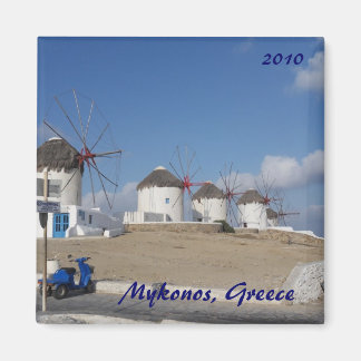 Mykonos, Griechenland, 2010 Magnet