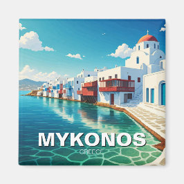 Mykonos Griechenland Griechische Inseln Magnet