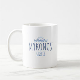 Mykonos Griechenland Kaffeetasse