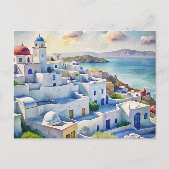 Mykonos, Griechenland Postkarte (Vorderseite)
