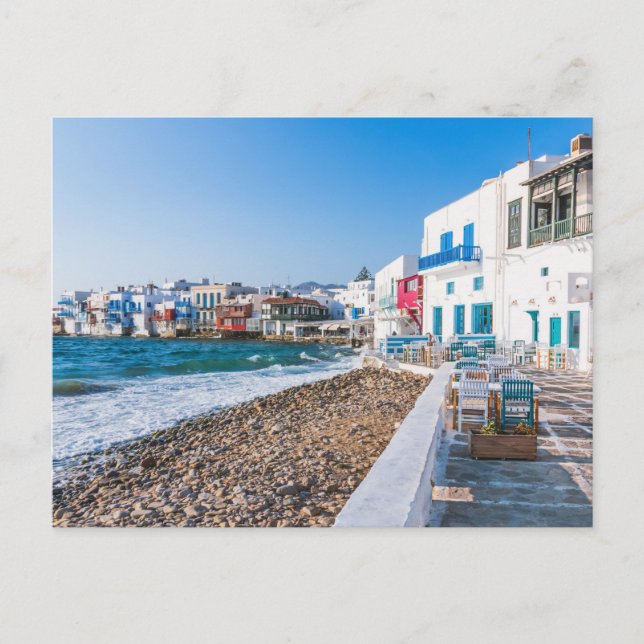 Mykonos, Griechenland Postkarte (Vorderseite)
