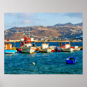 Mykonos-Insel Poster