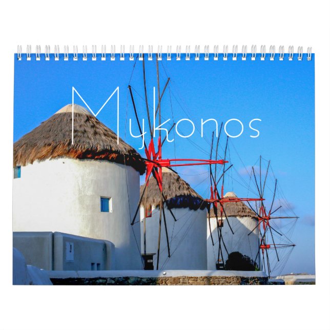 Mykonos Kalender (Titelbild)