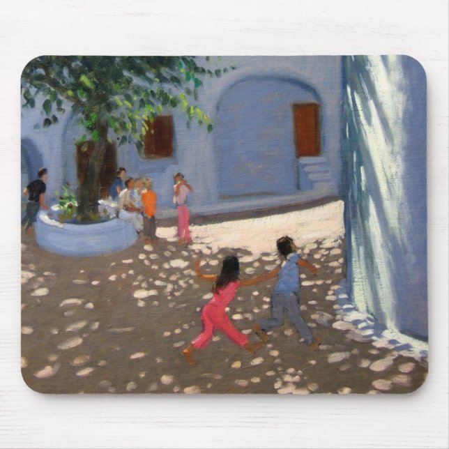 Mykonos Kloster Mousepad (Vorne)