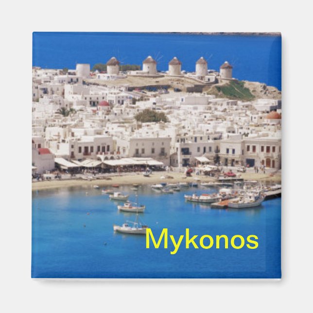 Mykonos-Magnet Magnet (Vorne)