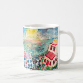 Mykonos Sonnenuntergangschale Kaffeetasse