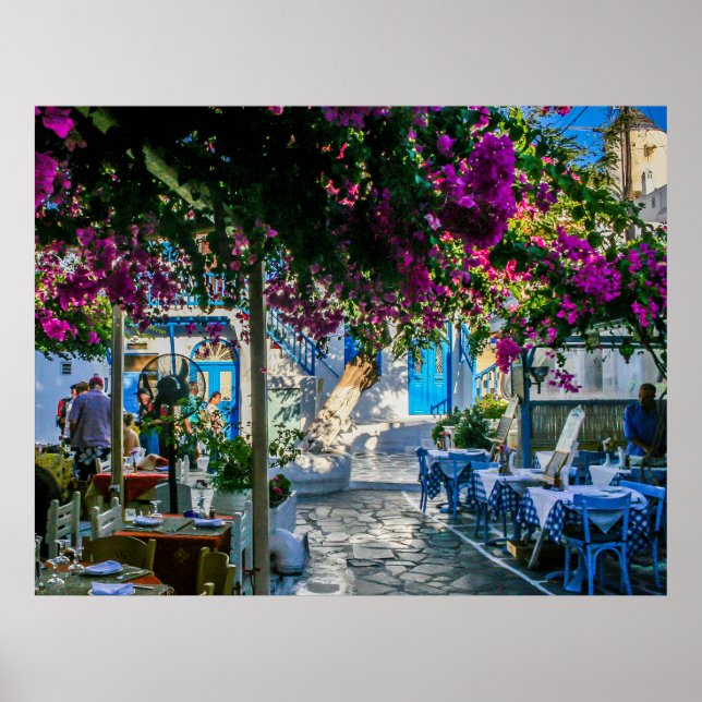 Mykonos Town Poster (Vorne)