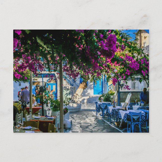 Mykonos Town Postkarte (Vorderseite)