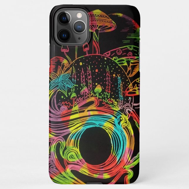 Mykorrhizalfungi iPhone Hülle (Rückseite)