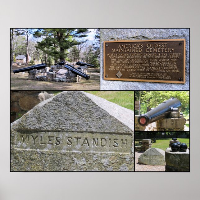 Myles Standish Burying Ground Poster (Vorne)