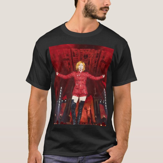 Mylne Farmer Nevermore 2024 concert gift T-Shirt (Vorderseite)