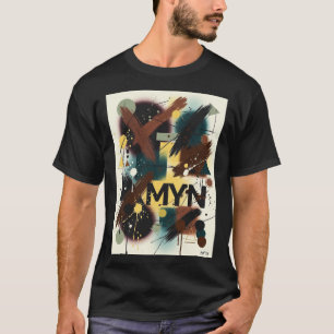 MYN Abstrakter Expressionismus T-Shirt