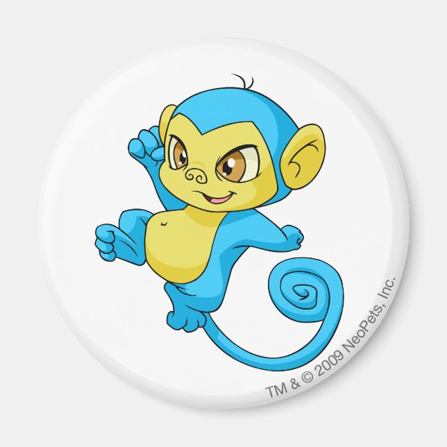 Mynci Blue Magnet (Vorne)