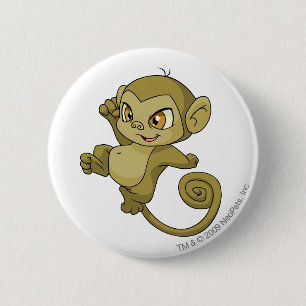 Mynci Brown Button