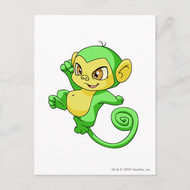 Mynci Green Postkarte (Vorderseite)