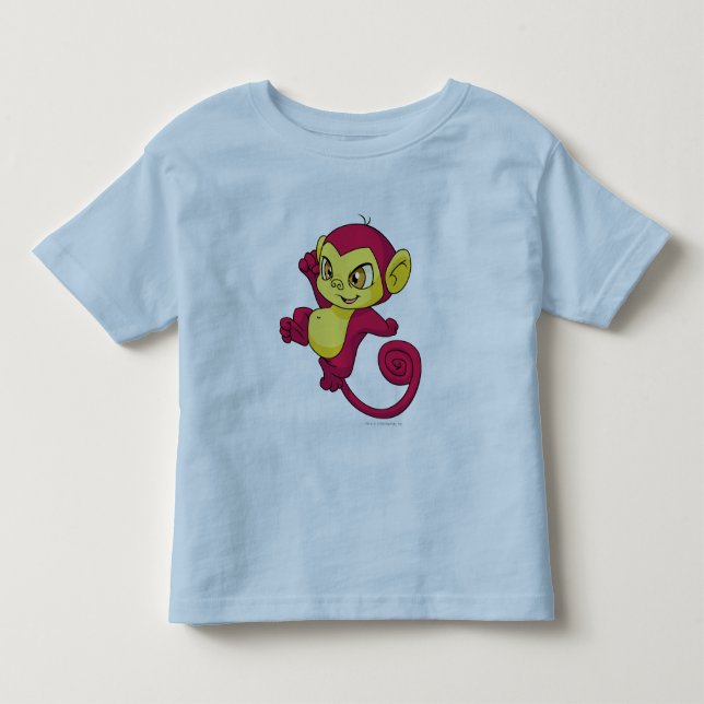 Mynci Rot Kleinkind T-shirt (Vorderseite)
