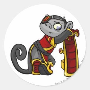 Mynci Shenkuu Player Runder Aufkleber