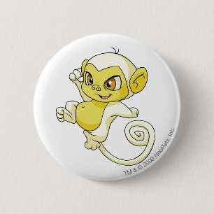 Mynci Weiß Button